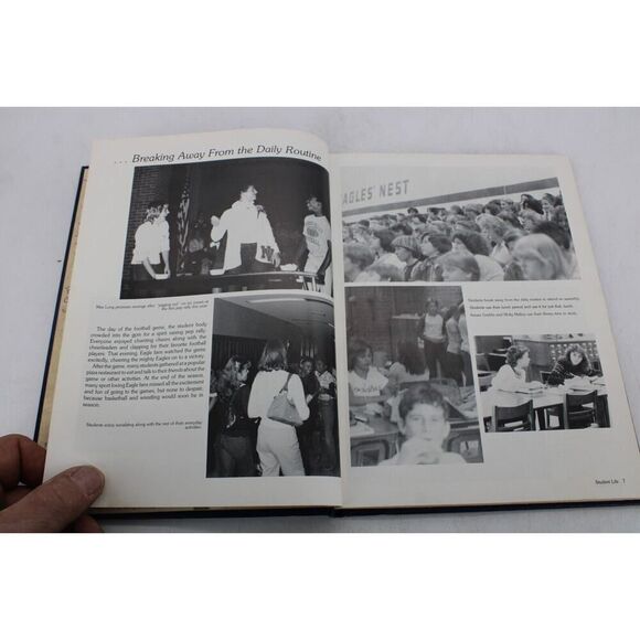 Eyrie 1983 Hidden Valley Jr. High School Roanoke, Va Yearbook - Picture 8 of 14